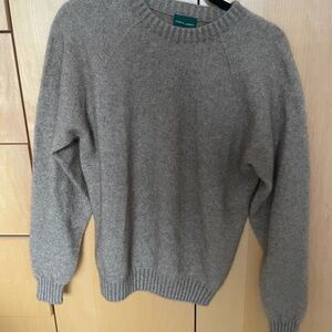 Men's Light Brown Wool/Possum Fibre Sweater